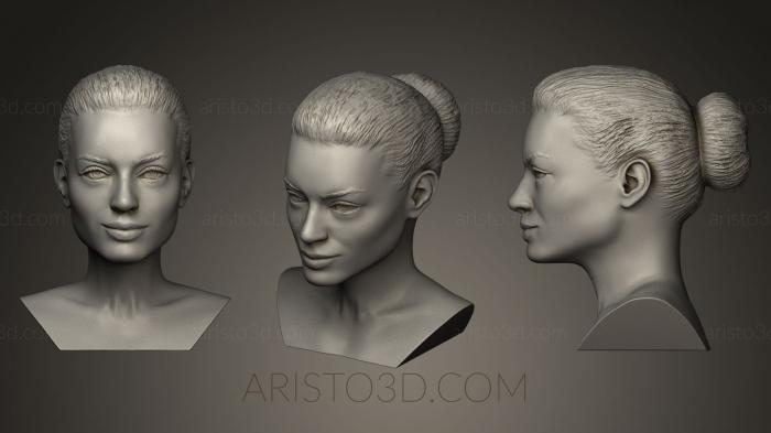 Busts and bas-reliefs of famous people (BUSTC_0403) 3D model for CNC machine